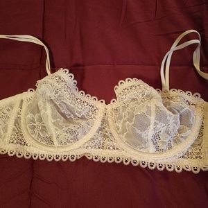 VS Unlined Strapless/Racerback Bra (Nude)